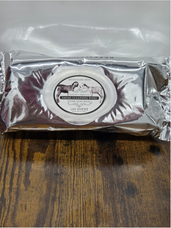 Pure Other - Beekman 1802 Pure Goat Milk Facial Cleansing Wipes Fragrance Free 100 ct.